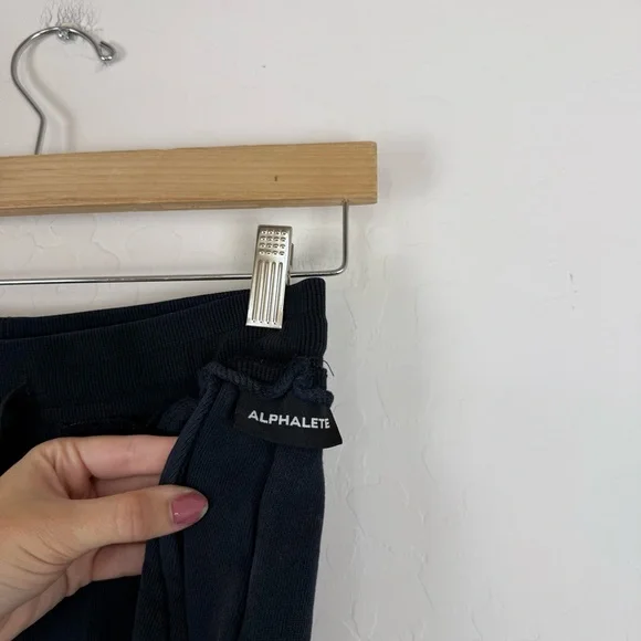 Alphalete Very Terry Joggers Onyx Black - Picture 4 of 8